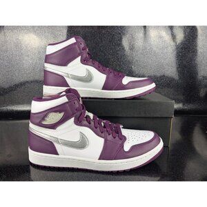 Nike Air Jordan 1 High Golf White Bordeaux Spikeless Retro Men's Size 10.5 NIB